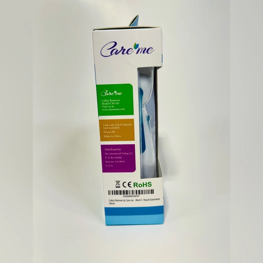 Battery Operated Foot Callus Remover - New in Box, Pedicure Tool for Smooth Feet